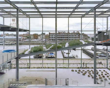 Xaveer De Geyter Architects, Stadsgebouw Melopee, Gent © Maxime Delvaux