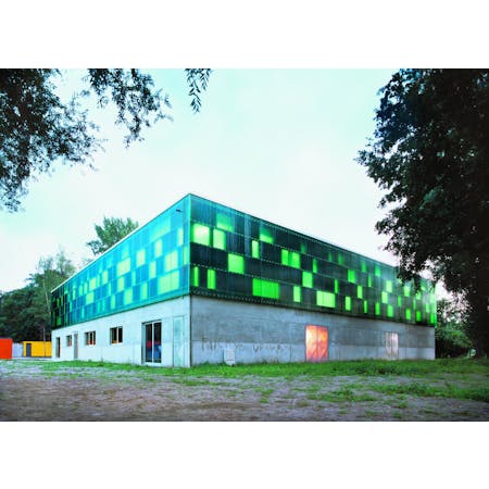 Polyvalente zaal 'de Blokhutten', URA Architecten © Vercruysse & Dujardin