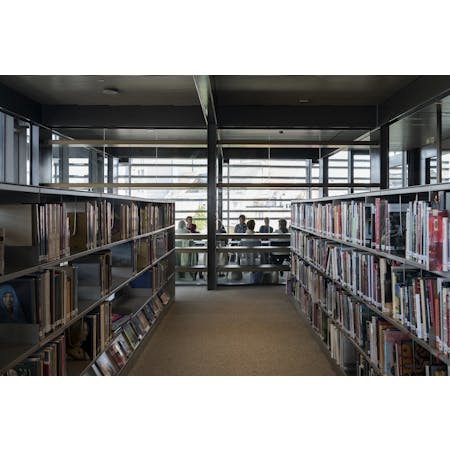 Stadsbibliotheek De Krook, Gent, Coussée & Goris architecten i.s.m. RCR Arquitectes © Marie-Françoise Plissart