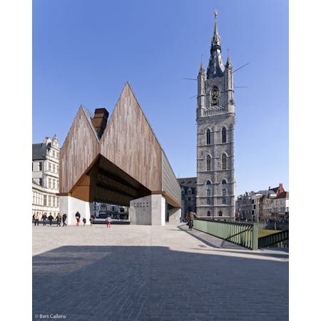 Stadshal Gent, Robbrecht & Daem Architecten en Marie-José Van Hee © Bert Callens