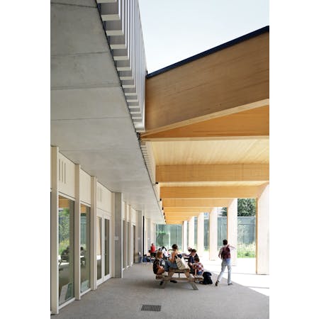 Perneel Osten architecten en BACK architectenbureau, Steinerschool, Gent © Filip Dujardin