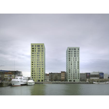 Torens 1 & 2 Westkaai, Diener & Diener © Christian Richters