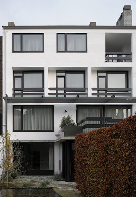 Uitbreiding woning Leroux - Van Der Hauwaert, Gent, Marie-José Van Hee architecten © David Grandorge