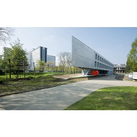 Universiteit Antwerpen - Campus Middelheim gebouw I, SAR architecten © Christine Deboosere