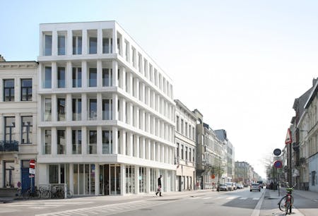 Housing and work units Montigny, Antwerpen, Meta architectuurbureau © Meta architectuurbureau