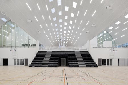 Stedelijk sportcentrum Genk, BEL architecten, Ney & Partners, © Stad Genk