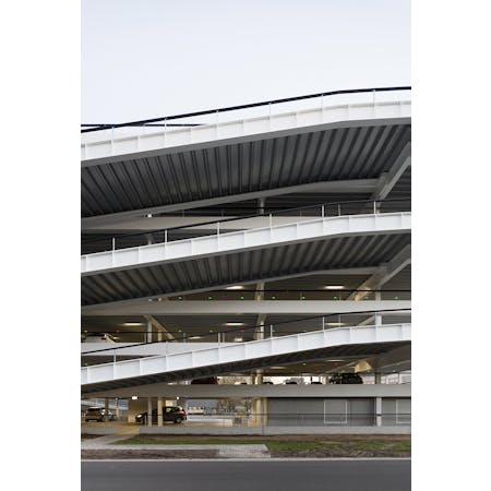 Stéphane Beel Architects, Parkeergebouw IMEC – KUL, Leuven © Luca Beel